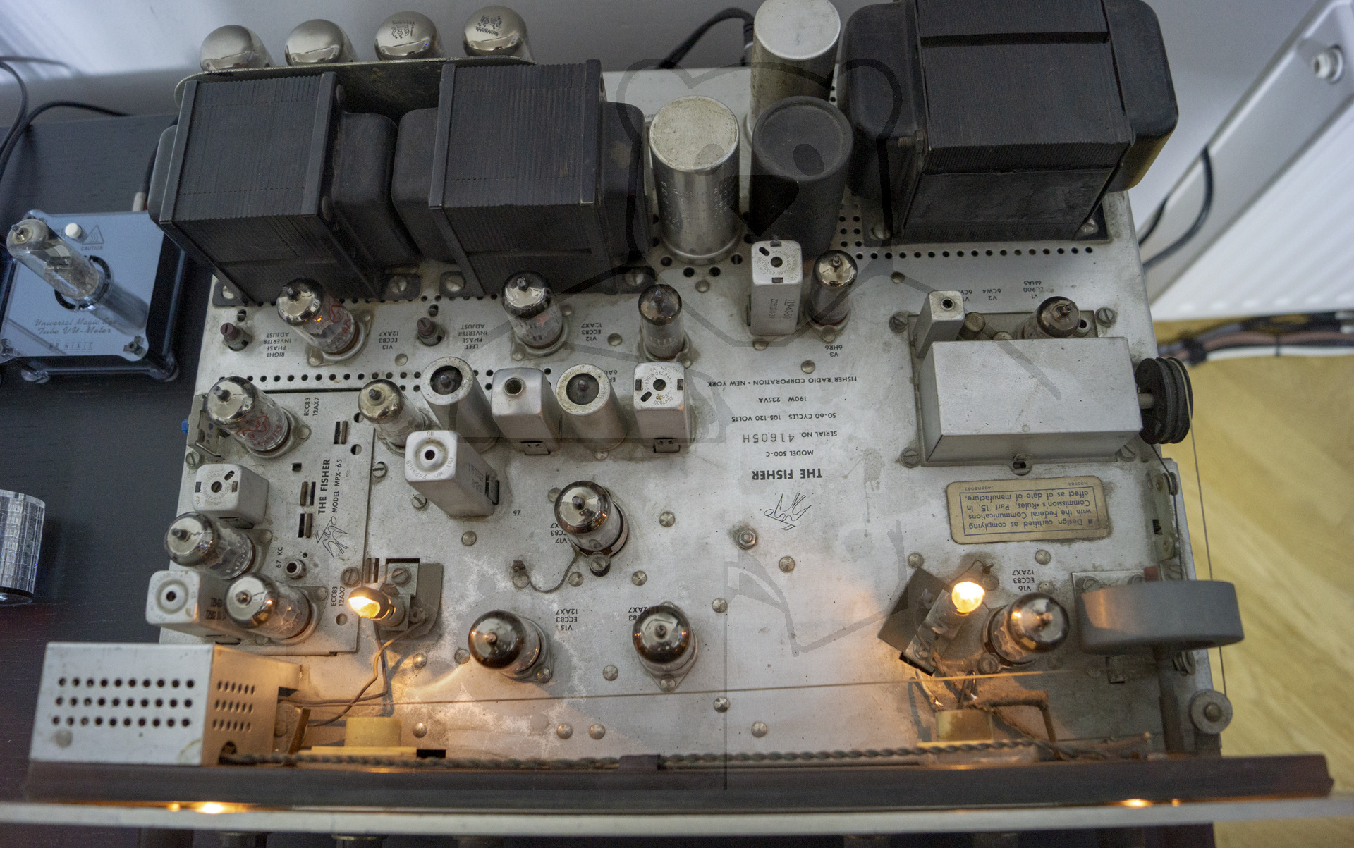 Fisher 500-C - Stimmungsbilder (UKW-Betrieb)